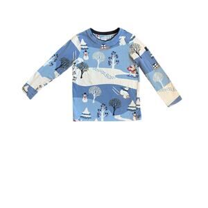 Polarn O Pyret holiday scene shirt 4/5